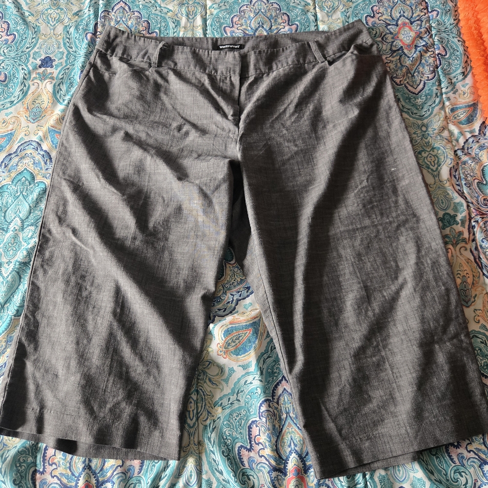 Men's Charcoal Gray Casual Shorts